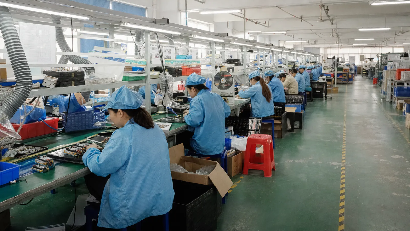 Electronics assembly workshop